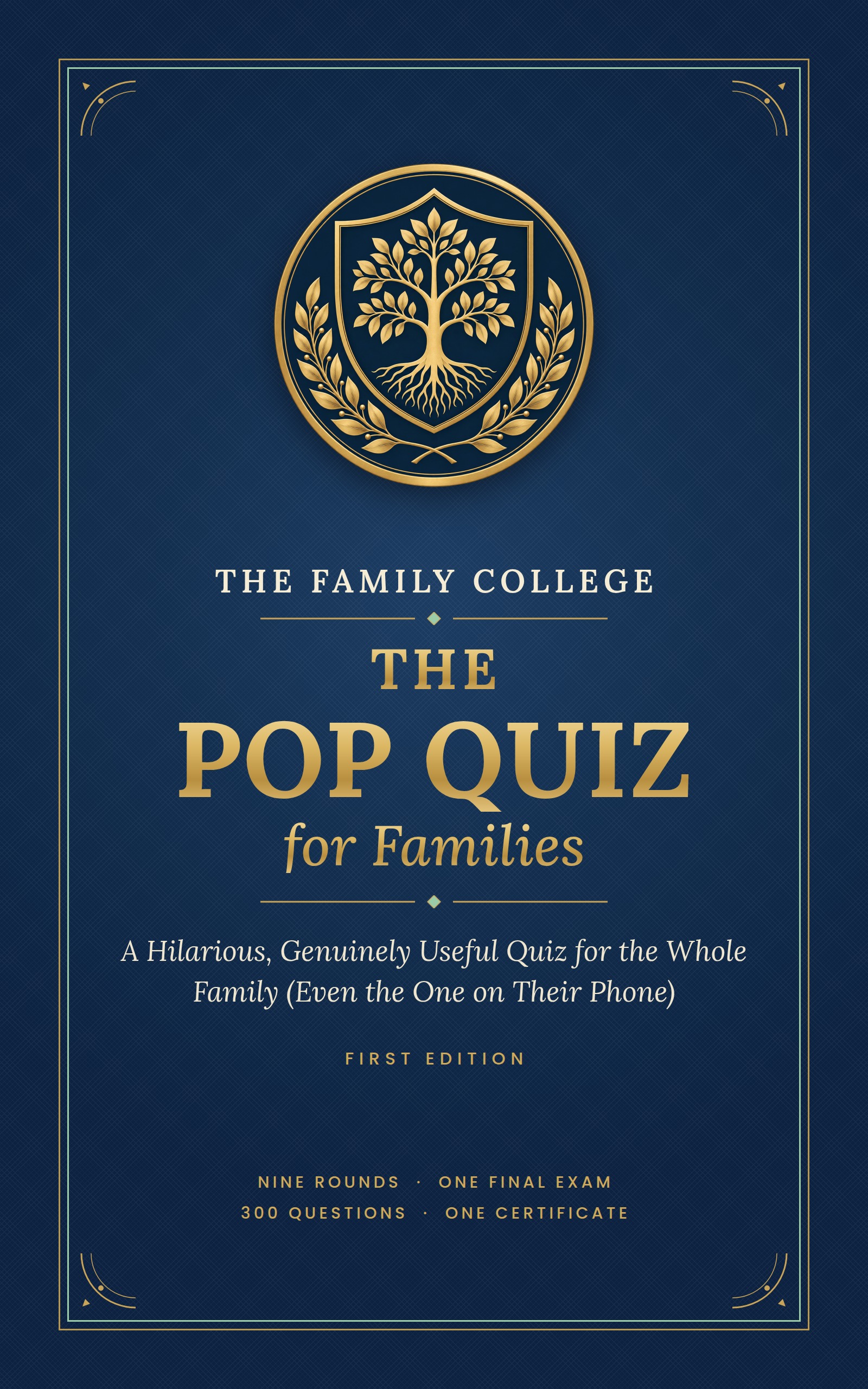 The Pop Quiz for Families cover